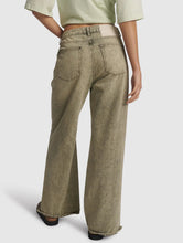 Load image into Gallery viewer, Billie Mid Waist Long Rise Straight Leg Denim Jeans - Burnt Khaki