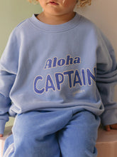 Load image into Gallery viewer, Aloha Captain Sweater - Sea Blue