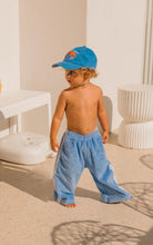 Load image into Gallery viewer, Ciao Tutti Relaxed Pants Terry Towel - Pool Blue