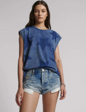 Load image into Gallery viewer, Bandits Low Waist Denim Shorts - Sunset Blue