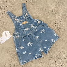 Load image into Gallery viewer, Carpenter Shortall - Cali Print Denim
