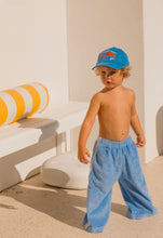 Load image into Gallery viewer, Ciao Tutti Relaxed Pants Terry Towel - Pool Blue