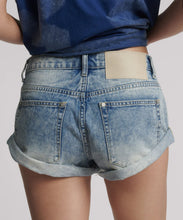 Load image into Gallery viewer, Bandits Low Waist Denim Shorts - Sunset Blue