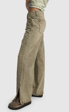 Load image into Gallery viewer, Billie Mid Waist Long Rise Straight Leg Denim Jeans - Burnt Khaki