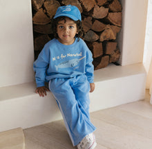 Load image into Gallery viewer, Narwhal Sweater Pool Blue