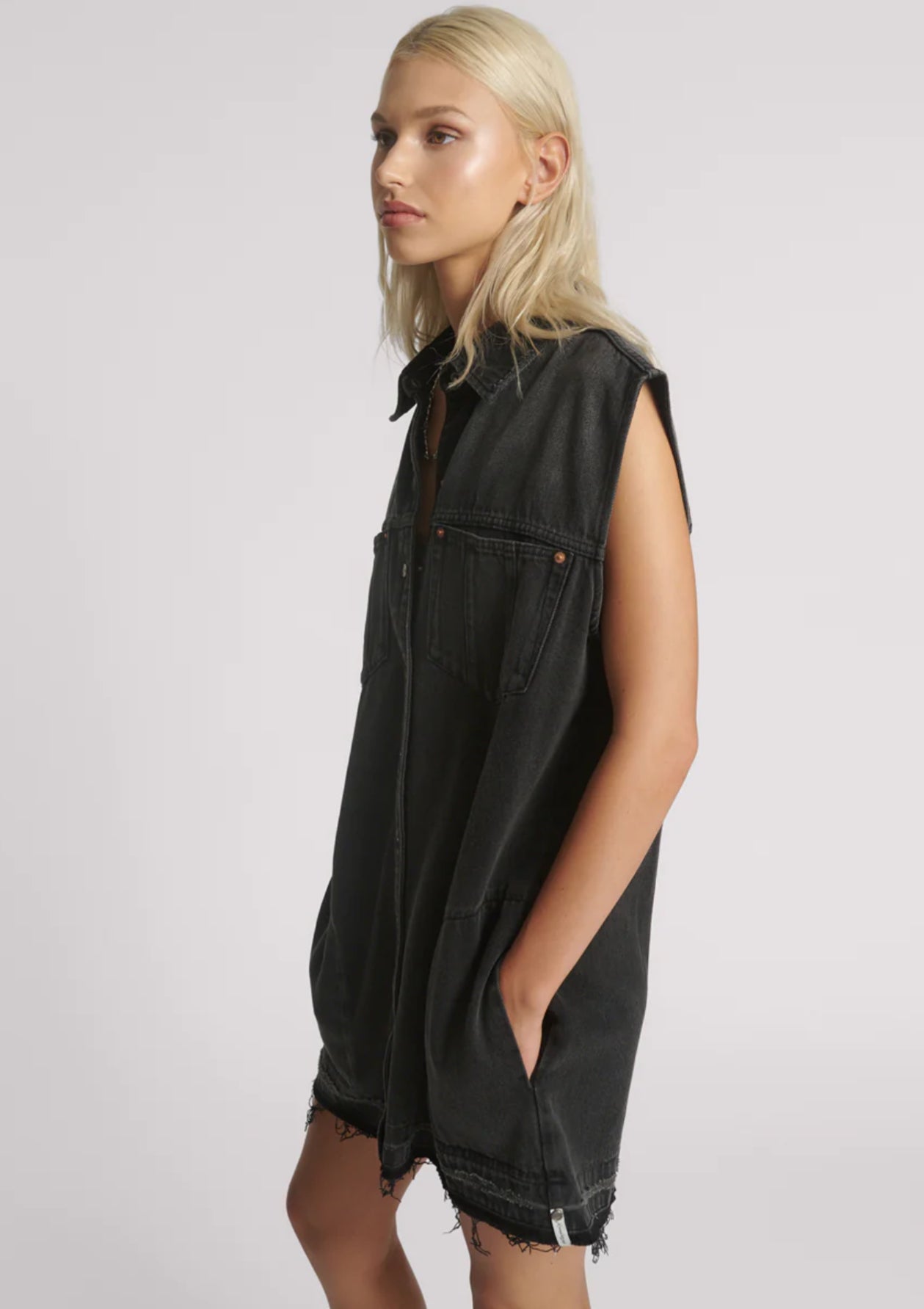 black suede shirt dress Banana Republic Suede Popover Shift Dress GANACHE / M