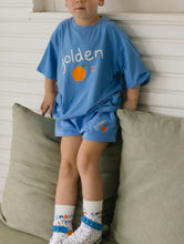 Load image into Gallery viewer, Farm Fresh Boy Shorts - Pool Blue