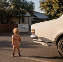 Load image into Gallery viewer, Zimi Sleep Suit - Retro Flower Power