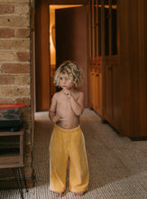 Load image into Gallery viewer, Bon Voyage Relaxed Pants Terry Towel - Golden Cream