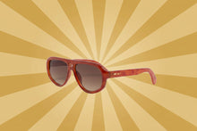 Load image into Gallery viewer, Ryder - Vintage Turtle/Smoke Gradient Lens