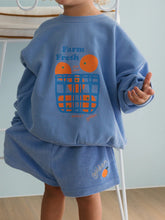 Load image into Gallery viewer, Farm Fresh Boy Shorts - Pool Blue