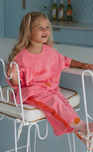 Load image into Gallery viewer, Strawberry Cake Wide Leg Pants Terry Towel - Meringue Pink / Napoli