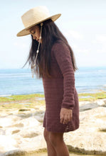 Load image into Gallery viewer, Poppy Crochet Dress - Chocolate