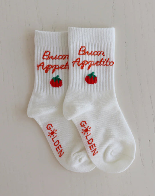 Buon Appetito Socks - Vanilla