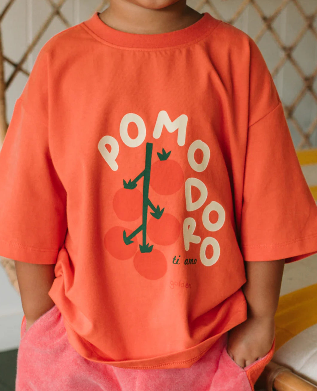 Pomodoro Mid Sleeve Tee - Napoli