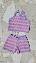 Load image into Gallery viewer, Knit Summer Set - Pink/Purple