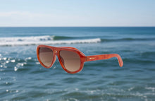 Load image into Gallery viewer, Ryder - Vintage Turtle/Smoke Gradient Lens