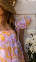 Load image into Gallery viewer, India Dress - Retro Warp - Bubblegum