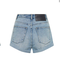Load image into Gallery viewer, Bandits High Waist Denim Shorts - Hendrixe Blue