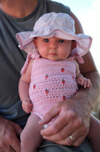 Load image into Gallery viewer, Strawberries Crochet Bodysuit