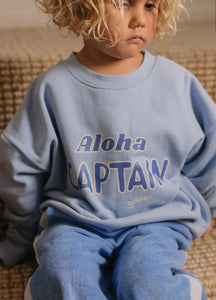 Aloha Captain Sweater - Sea Blue