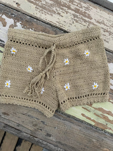 Daisy Shorts - Bone