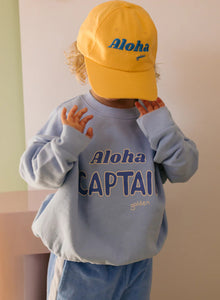 Aloha Captain Sweater - Sea Blue
