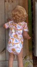 Load image into Gallery viewer, Zimi Sleep Suit - Retro Warp - Bubblegum