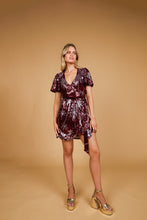 Load image into Gallery viewer, Margarita Sequin Dress - Sangria