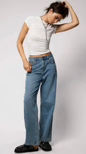 Load image into Gallery viewer, Baxters Mid Waist Wide Leg Denim Jeans - Blue Crush
