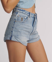 Load image into Gallery viewer, Bandits High Waist Denim Shorts - Hendrixe Blue