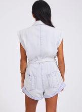 Load image into Gallery viewer, Bandit Aviator Mini Denim Jumpsuit - Lavender Blue