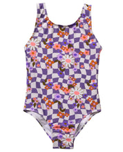 Load image into Gallery viewer, Sunny Days Checks Swimsuit - Daisy (Pre-Order)
