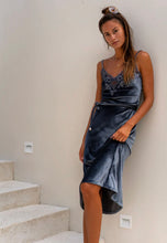 Load image into Gallery viewer, Hendrix Midi Dress - Charcoal