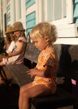 Load image into Gallery viewer, Zimi Sleep Suit - Retro Flower Power