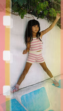 Load image into Gallery viewer, Knit Summer Set - Lemon/Pink