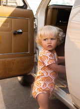 Load image into Gallery viewer, Zimi Sleep Suit - Retro Flower Power