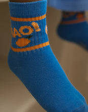 Load image into Gallery viewer, Ciao Arancia Socks - Azure Blue