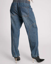 Load image into Gallery viewer, USED BLUE DENIM FLIGHT PANTS