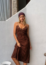 Load image into Gallery viewer, Bella Midi Dress - Chocolate