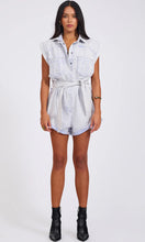 Load image into Gallery viewer, Bandit Aviator Mini Denim Jumpsuit - Lavender Blue