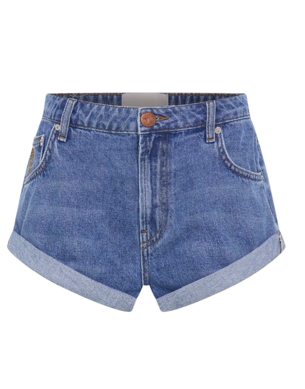 Bandits Low Waist Denim Shorts - Blu Estate