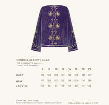 Load image into Gallery viewer, Hendrix Jacket - Lilac
