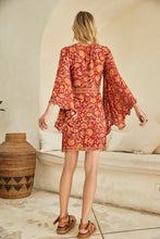 Load image into Gallery viewer, Moondance Mini Dress - Garnet