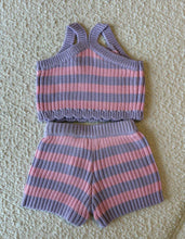 Load image into Gallery viewer, Knit Summer Set - Pink/Purple