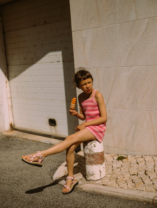 Knit Summer Set - Pink on Pink