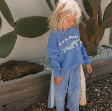 Load image into Gallery viewer, Narwhal Sweater Pool Blue