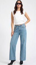Load image into Gallery viewer, Baxters Mid Waist Wide Leg Denim Jeans - Blue Crush