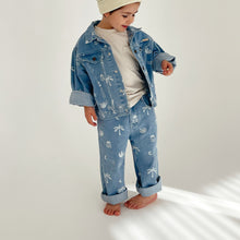 Load image into Gallery viewer, Trucker Jacket - Cali Print Denim