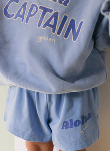 Aloha Captain Sweater - Sea Blue